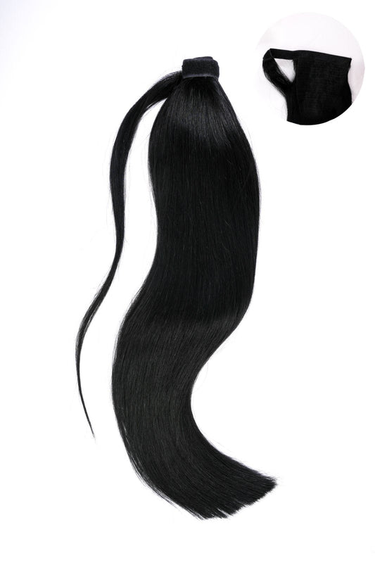 #1 Pitch Black Rep 180g 55cm ForzaHair